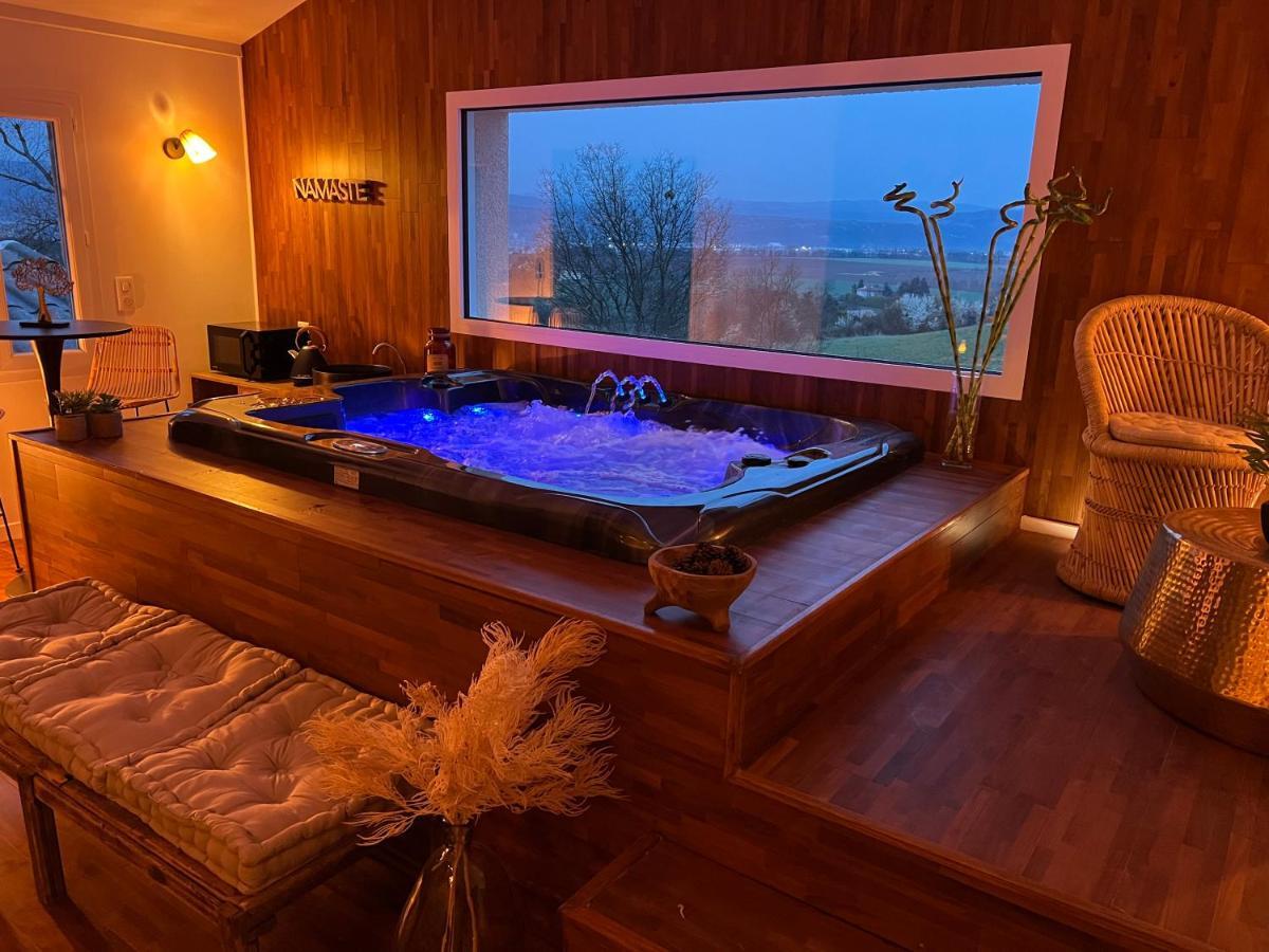 Beauvallon  La Belle Marcelle - Chambre D Hotes Avec Jacuzzi B&B 외부 사진