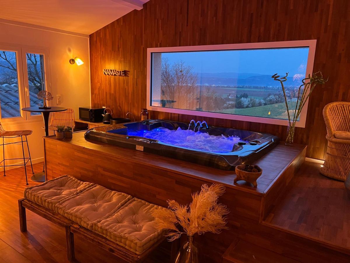 Beauvallon  La Belle Marcelle - Chambre D Hotes Avec Jacuzzi B&B 외부 사진